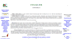 Desktop Screenshot of folklor.biz